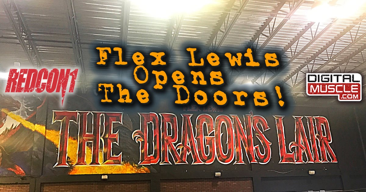 Bodybuilding Greats Celebrate Opening of Flex Lewis' Dragon's Lair Gym